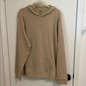 Ruxen Tan Hoodie Sweater with Long Sleeves NWT